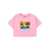 Moschino TEEN Logo print cropped T-shirt Pink