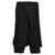 Y's by Yohji Yamamoto 'U-Standard Wrap' bermuda shorts Black