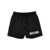 Moschino TEEN Logo print swim shorts Black