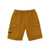 Moschino TEEN Logo embroidery bermuda shorts Beige