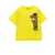Moschino TEEN Logo print T-shirt Yellow