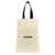 Jil Sander 'Flat Shopper' large shopping bag White/Black