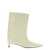 Jil Sander Leather ankle boots White