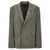 LEMAIRE Double-breasted blazer Gray