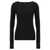 Fabiana Filippi Ribbed sweater Black