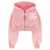 Dolce & Gabbana Logo print hoodie Pink