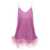 OSEREE 'Lumiere Plumage' short dress Purple