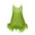 OSEREE 'Lumiere Plumage' dress Green