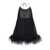 OSEREE 'Lumiere Plumage' dress Black