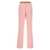 HELMUT LANG Logo elastic pants Pink
