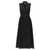 Brunello Cucinelli Long Belted Dress Black