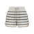 Brunello Cucinelli Striped shorts White
