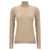 Brunello Cucinelli Glitter turtleneck sweater Beige