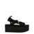 Moschino Logo sandals Black