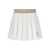 Brunello Cucinelli Mini pleated skirt White