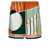 Casablanca 'Court abstrait' bermuda shorts Multicolor