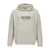Brunello Cucinelli Logo embroidery hoodie Gray