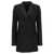 HELMUT LANG 'Tuxedo' long blazer Black