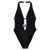 Dolce & Gabbana DG one-piece swimsuit Black