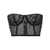 OSEREE 'Gem' corset top Black
