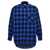 Off-White 'Check Flannel' overshirt Blue
