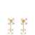 Off-White 'Double arrow' earrings Gold