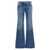 Off-White Flared logo jeans Blue