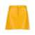 COURRÈGES 'ReEdition Vinyl Mini' skirt Yellow