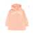 Palm Angels 'Classic curved logo' hooded dress Pink