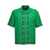 Palm Angels 'Paisley bowling' shirt Green