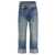 R13 Jeans 'Cross Over' Blue