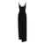 DAVID KOMA 'Open Leg Cami' dress Black