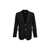 Lanvin Wool single breast blazer jacket Black