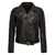 Rick Owens Leather biker jacket Black