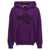 Lanvin Logo print hoodie Purple