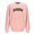 BARROW Logo print sweatshirt Pink