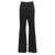 MM6 Maison Margiela Stitching flared pants Black