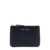 Comme des Garçons Logo leather wallet Blue