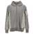 Sacai Two-material hoodie Gray