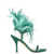 Stuart Weitzman 'Plume' sandals Green
