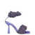 SEBASTIAN 'Cher Crystal’ sandals Purple
