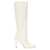 Stuart Weitzman Lux curl boots White