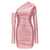 THE ANDAMANE 'Olimpia' mini dress Pink