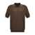 ZEGNA Knitted polo shirt Green