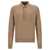 ZEGNA Knitted polo shirt Beige