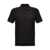 BRIONI Textured polo shirt Black