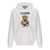 Moschino 'Archive teddy' hoodie White