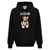 Moschino 'Archive teddy' hoodie Black