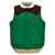 LC23 'Paneled' vest Green
