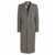 VTMNTS Striped long coat Gray